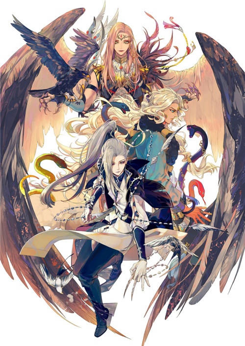 App Store精品推荐手游《梦间集》与你相约IDO23-图4 《梦间集》同人画（作者@清风澈）.jpg