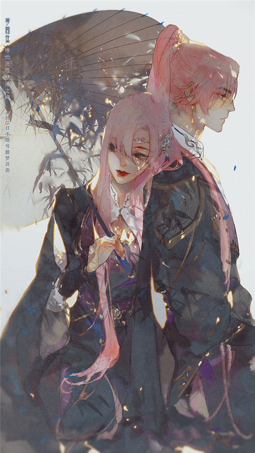 《梦间集》同人作品精品合辑第二弹-图5《梦间集》同人作品（@眠狼）.jpg
