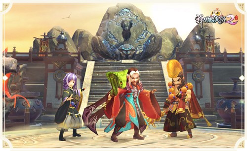 96％的人都不知道五绝私密往事 《神雕侠侣2》手游告诉你-图3 白陀山庄出师礼.jpg