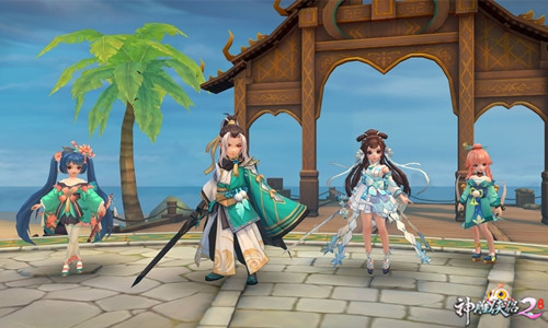 跨服宝地来袭 《神雕侠侣2》新主城天涯海角首曝-图3 跨服组队 队友你可以有更多选择.jpg