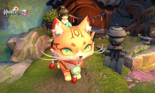 《神雕侠侣2》全新坐骑早知道 萌动江湖任我行-图5 萌猫相伴 共闯江湖.jpg